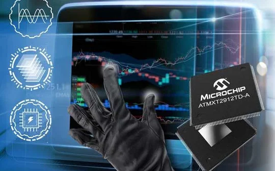 Microchip giới thiệu maXTouch đơn chip mới cho màn hình cảm ứng của ô tô