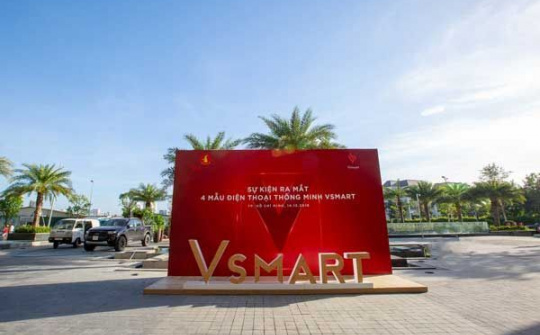 Smartphone Vsmart sắp ra mắt với một sân khấu hoành tráng