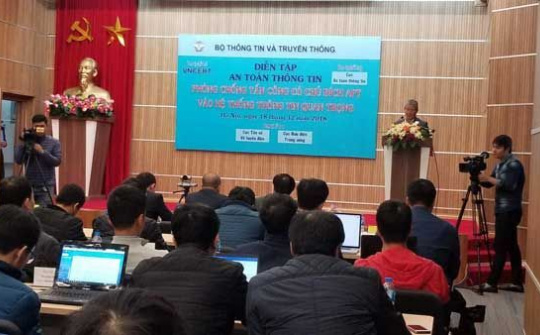 Hơn 100 đội tham gia Diễn tập ứng cứu sự cố ATTT mạng toàn quốc năm 2018