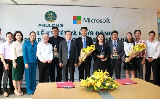 Địa ốc Phú Long hợp tác với Microsoft Việt Nam đẩy mạnh "số hóa doanh nghiệp"