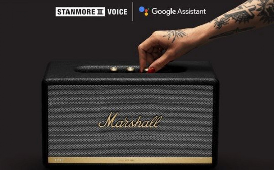 Marshall trình làng bộ đôi loa Bluetooth hỗ trợ Google Assistant