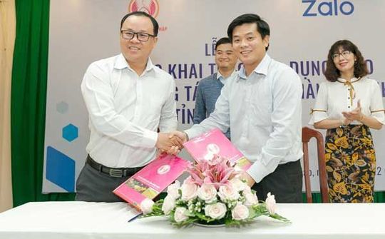 Đồng Tháp ứng dụng Zalo làm nền tảng cho dịch vụ công trực tuyến