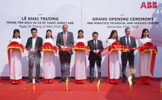 ABB khai trương Trung tâm Kỹ thuật và Dịch vụ Rô bốt tại Bắc Ninh