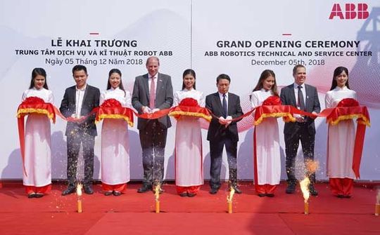 ABB khai trương Trung tâm Kỹ thuật và Dịch vụ Rô bốt tại Bắc Ninh