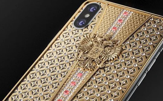 iPhone X nạm kim cương giá 43.000 USD