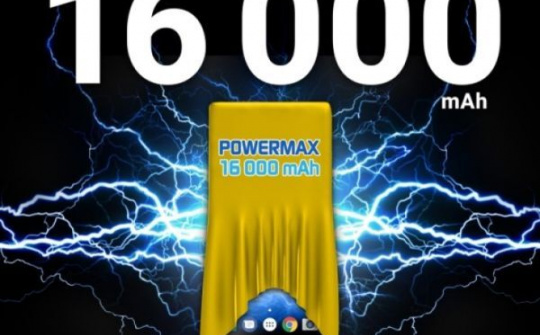 Smartphone có dung lượng pin 16.000 mAh sắp ra mắt