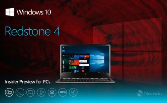 Windows 10 Redstone 4 sắp ra mắt với tên gọi Spring Creators Update?