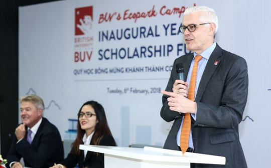 Đại học Anh Quốc Việt Nam công bố quỹ học bổng 34 tỷ đồng