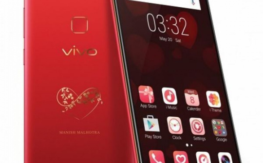 Vivo vừa ra mắt chiếc V7+ dành riêng cho ngày Lễ tình nhân