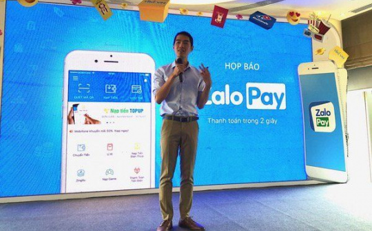 Ví điện tử Zalo Pay mở rộng kênh thanh toán