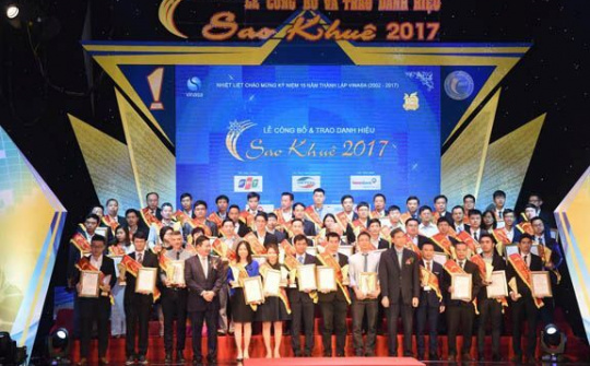 Chương trình Danh hiệu Sao Khuê 2018 có bước tăng trưởng vượt trội