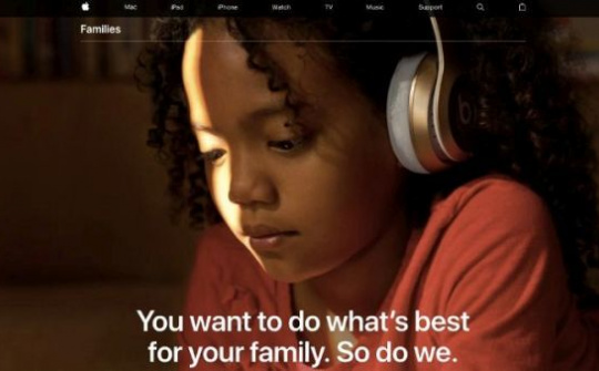 Apple ra mắt trang web giúp phụ huynh quản lý con cái