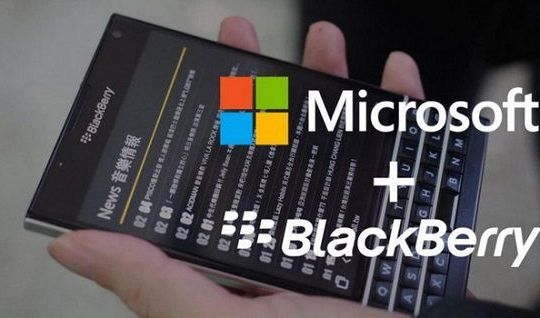 Microsoft - BlackBerry hợp tác trong lĩnh vực bảo mật