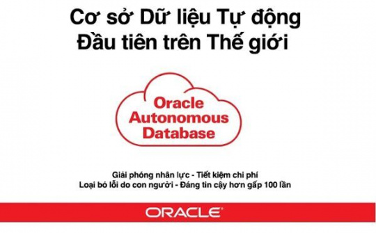 Oracle ra mắt Cơ sở Dữ liệu tự bảo vệ và sửa chữa nhờ công nghệ học máy
