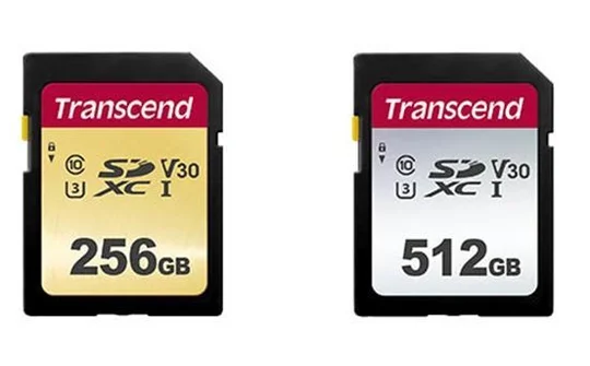 Transcend trình làng dòng thẻ nhớ SD, microSD tốc độ cao
