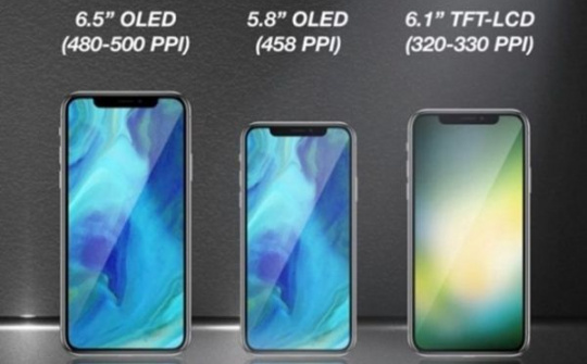 Apple iPhone Xs 2018 sẽ có giá khởi điểm là 899 USD