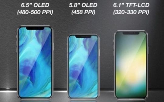 Apple iPhone Xs 2018 sẽ có giá khởi điểm là 899 USD