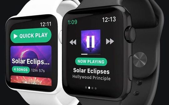Spotify cho Apple Watch được giới thiệu vào tháng 6 tại WWDC 2018