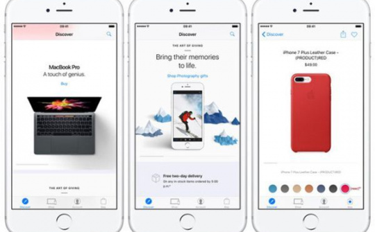 Apple Store 5.0 ra mắt, tăng trải nghiệm cá nhân