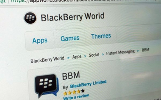 Trước ngày khai tử, BlackBerry miễn phí tất cả ứng dụng