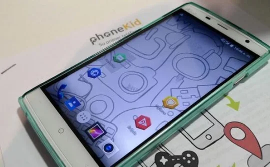 EscudoWeb ra mắt smartphone dành riêng cho trẻ em