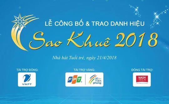 Trực tiếp Lễ công bố & trao danh hiệu Sao Khuê 2018