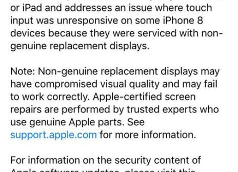 Apple chính thức phát hành bản cập nhật iOS 11.3.1