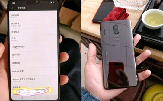 OnePlus 6 sẽ ra mắt tại Ấn Độ vào ngày 18/5, giá từ 604 USD