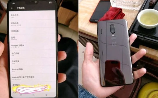 OnePlus 6 sẽ ra mắt tại Ấn Độ vào ngày 18/5, giá từ 604 USD