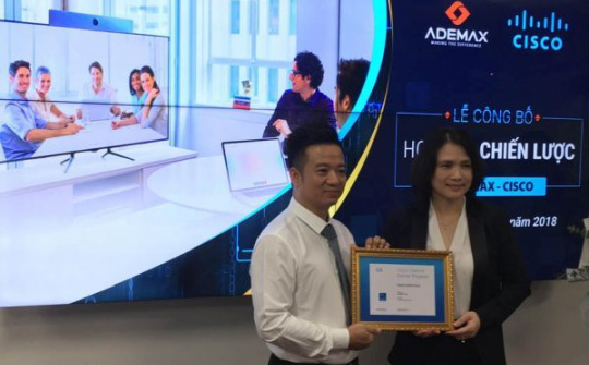 Ademax hợp tác với Cisco, đem đến lợi ích to lớn cho người dùng