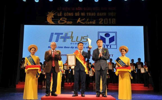 ITPlus Academy được vinh danh lần thứ 2 với Danh hiệu Sao Khuê