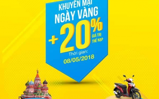 VinaPhone điều chỉnh khuyến mại "Ngày Vàng" với nhiều lợi ích cho khách hàng