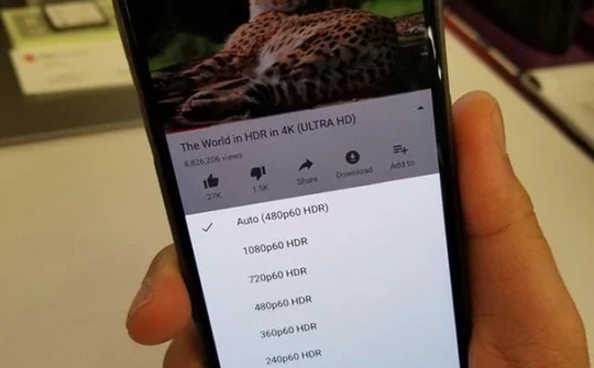 Người dùng iPhone X đã có thể tận dụng sức mạnh từ video HDR trên YouTube