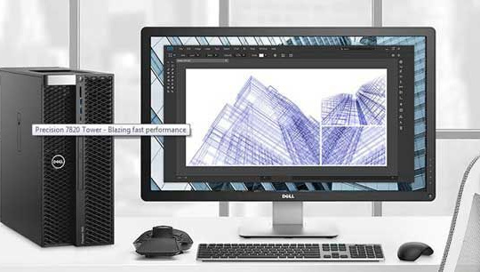 Dell Precision 7820 - máy trạm cho người dùng doanh nghiệp