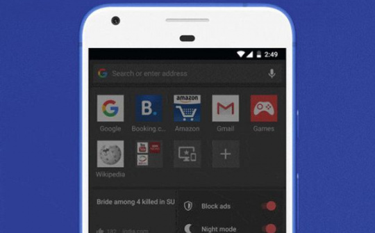 Opera phát hành bản cập nhật lớn dành cho trình duyệt trên điện thoại Android