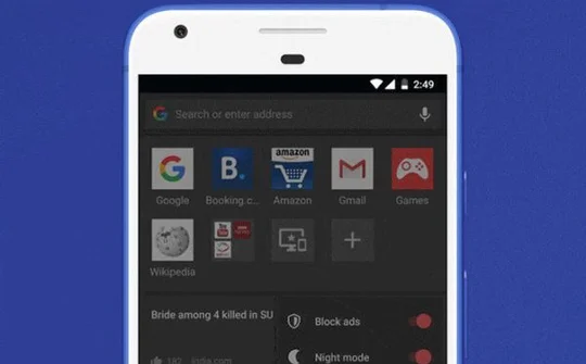 Opera phát hành bản cập nhật lớn dành cho trình duyệt trên điện thoại Android