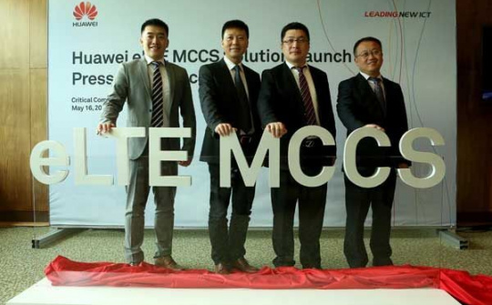 Huawei ra mắt Hệ thống Truyền thông trọng yếu Đa phương tiện eLTE