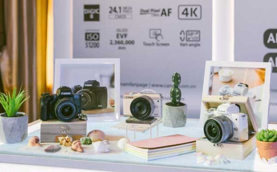 Canon ra mắt 4 sản phẩm "đình đám" của nửa đầu 2018