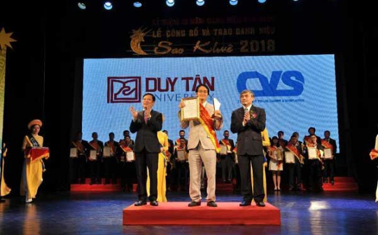 Danh hiệu Sao khuê 2018 vinh danh Ứng dụng 3D trong Y học của ĐH Duy Tân