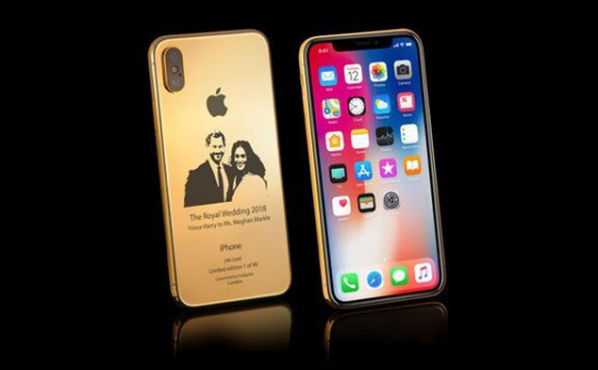 Goldgenie ra mắt iPhone X phiên bản "đám cưới hoàng gia", giá 4000 USD