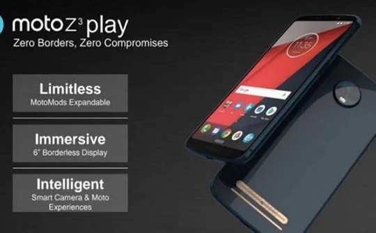 Moto Z3 Play có thể chính thức được công bố vào ngày 6/6