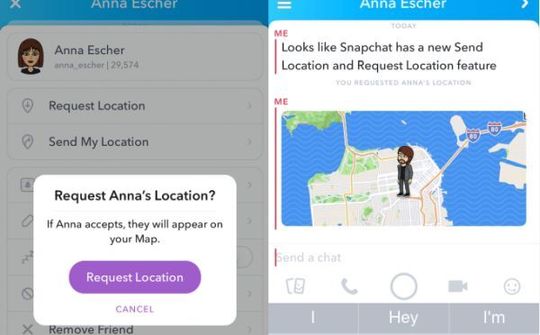 Người dùng Snapchat đã có thể ẩn vị trí hiện tại