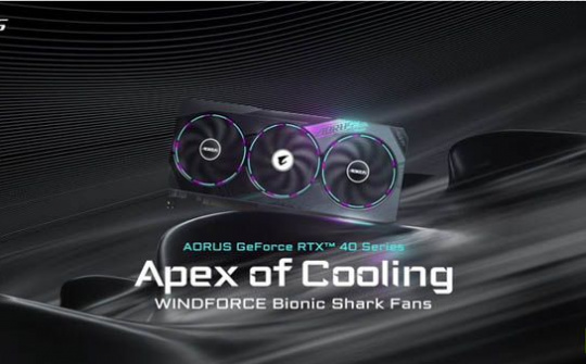 GIGABYTE trình làng card đồ họa AORUS mới nhất dựa trên NVIDIA GeForce RTX 40