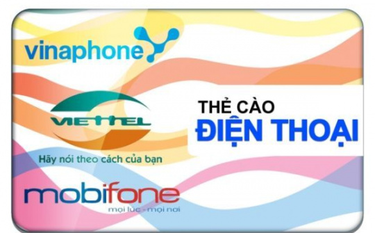 Siết thanh toán thẻ cào cho các trò chơi điện tử