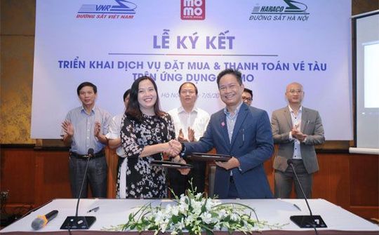 Triển khai dịch vụ đặt mua và thanh toán vé tàu trên ứng dụng MoMo