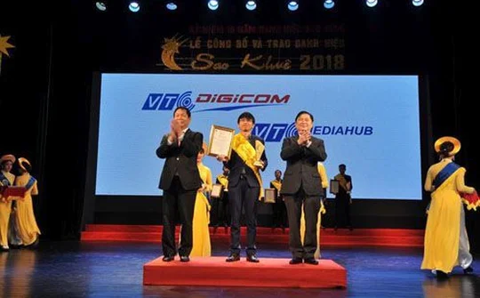 Hệ sinh thái dữ liệu số của VTC đạt Top 10 Sao Khuê 2018