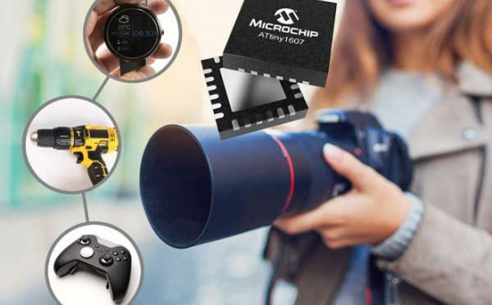 Microchip ra mắt PIC18 Q10 và ATtiny1607 tăng hiệu năng hệ thống trong các ứng dụng điều khiển vòng kín