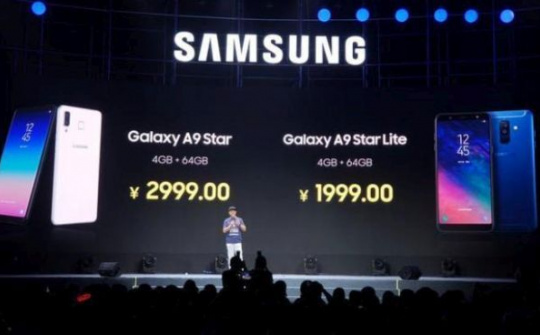 Samsung ra mắt bộ đôi Galaxy A9 Star và A9 Star Lite, giá từ 7 triệu đồng