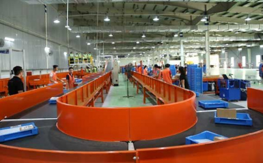 Lazada đầu tư mạnh vào kho vận, ra mắt hệ thống phân loại hàng hóa tự động thứ hai
