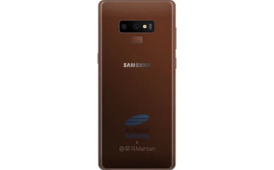 Galaxy Note 9 lại bị rò rỉ ảnh với 5 tùy chọn màu sắc